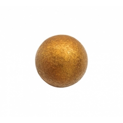 Dekoracja czekoladowa kula złota SUN 1 szt